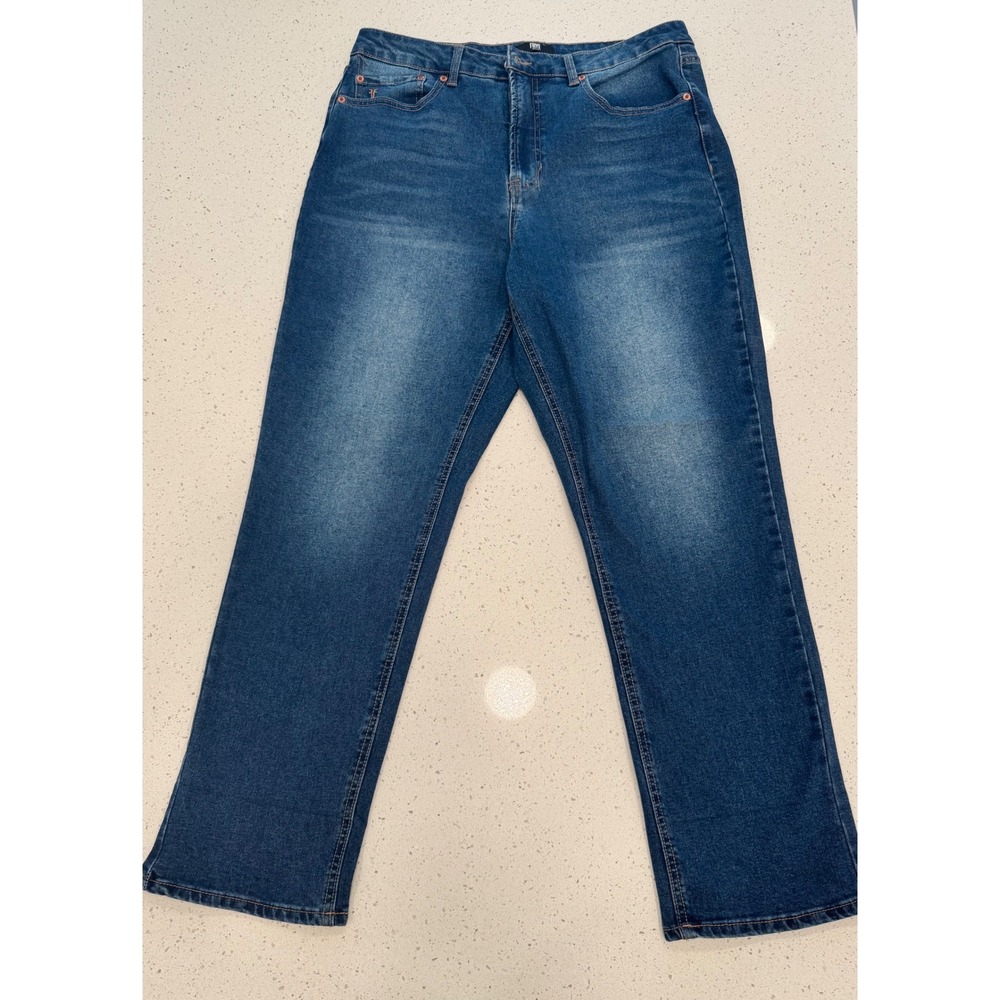 Frye Straight Leg Jeans Womens 12/31 Medium Wash Excellent Casual Classic Chic